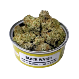 Acheter de l'herbe 4G - Black Water 26,22% THC - Boutons Indica de haute qualité
