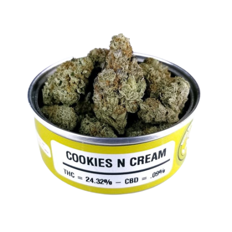 Herbe 4G - Cookies N Cream 24,32% de THC | Achetez en ligne pour une expérience intense.