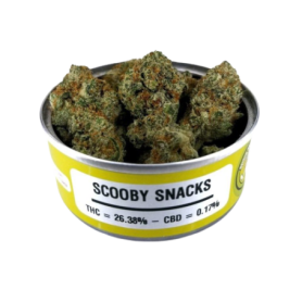 Buy 4g of Scooby Snacks 26% THC - Strong weed from California online.