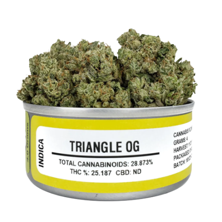 Acheter du Triangle OG Weed avec 25% de THC - Découvrez la qualité unique
