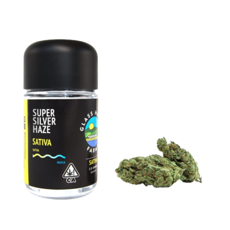 Super Silver Haze - 3,5 g: Ikoninen sativakannabis lajike, joka antaa energisen fiiliksen.