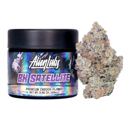 BK Satellite Weed 3.5g - Exclusieve Sativa-soort uit Californië met 3