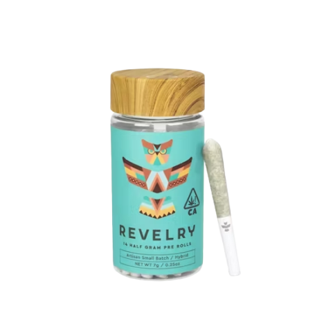 Menthes tropicales - Hybride - Pré-roulés de joints de cannabis 14 pièces (7g) 28,43% de THC - B